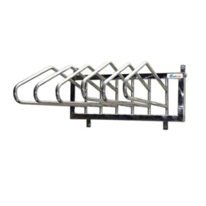 WALL MOUNTED LEAD  APRONS  RACK  SS  304 GRADE   FOR  SIX   LEAD  APRONS